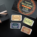 Viking Revolution 4 Pack Mens Solid Colognes 0.5 Oz - Men Solid Perfume with Cedar Wood, Clary Sage, Vetiver, Sandalwood Cologne for Mens - Travel Cologne Wax Gifts for Men Infinity Warehouse