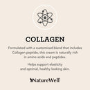 NATUREWELL Collagen Intense Moisturizing Cream for Face, Neck, & Body 1.0, Anti-Aging Cream that Hydrates, Plumps & Smooths Skin and Reduces Wrinkles, 10 Oz NATURE WELL