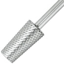Pana Professional USA SILVER TAPERED Barrel Bit Nail Drill (Grit: FINE - F) 3/32" Shank Size PANA