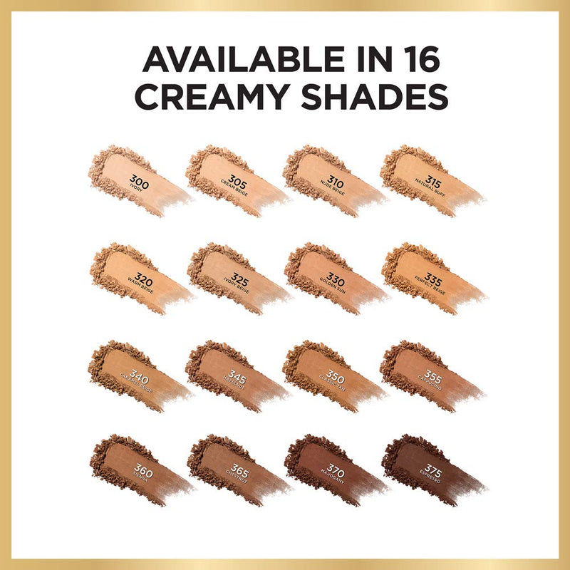 L'Oreal Paris Age Perfect Creamy Powder Foundation Compact, 310 Nude Beige, 0.31 Ounce L'Oreal Paris