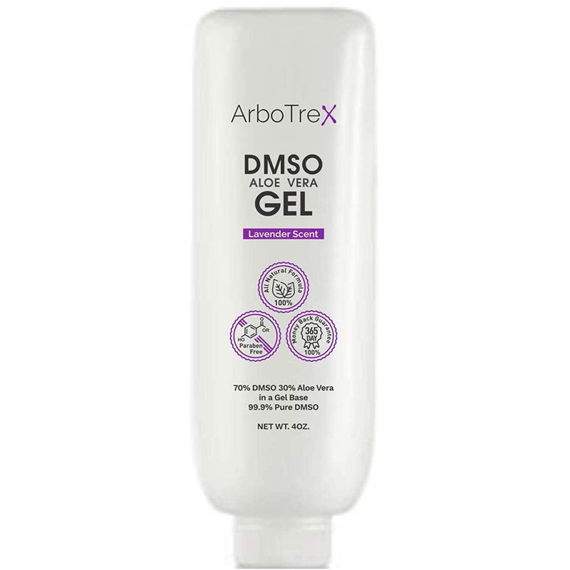 DMSO GEL With Aloe Vera - Lavender Scented, Made With 99.9% Pure Pharmaceutical grade DMSO - 70% DMSO/30% Aloe Vera, Made in USA for Live Better Naturals 4 oz Live Better Naturals
