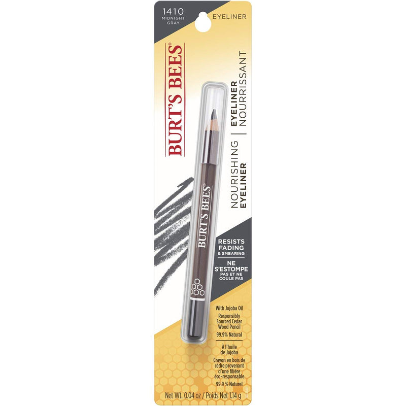 Burt's Bees Nourishing Eyeliner, Midnight Gray - 0.04 Ounce Burt's Bees