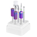 AIRSEE Portable Electric Nail Drill Professional Efile Nail Drill Kit For Acrylic Shape Tools with 11Pcs Nail Drill Bits and 56 Sanding Bands with 7 Pieces Tungsten Carbide Electric Nail Drill Bits AIRSEE