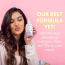 FoxyBae Magic Daily Leave In Hair Mask - 12-in-1 Blend hair mask for dry damaged hair and growth - Anti-Frizz with Biotin, Argan Oil, Shea Butter | Sulfate-Free - Curly, Color Treated Hair (8 Fl OZ) FoxyBae