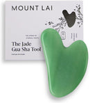 Mount Lai Rose Quartz Gua Sha Facial Tool – The Stone of Graceful Radiance – 100% Genuine Rose Quartz Stone Face Sculpting Tool for Lymphatic Drainage, Puffiness Reduction & Graceful Beauty Infinity Warehouse