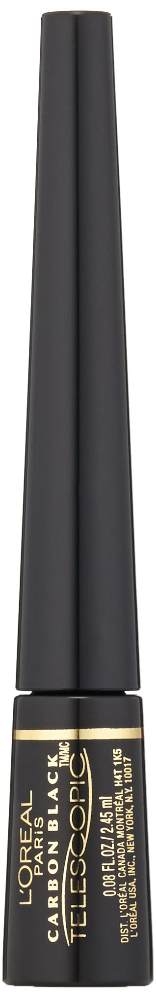 L'Oreal Paris Telescopic Precision Liquid Eyeliner, Carbon Black, 0.08 Ounces L'Oréal Paris