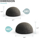 Organic Natural Facial Konjac Sponge and Face Scrubber - Buff Puff for Gentle Face Exfoliation Deep Pore Facial Cleansing Sponge – Aloe Vera, Activated Charcoal, Lavender, Turmeric – 4pc. Set SKINCARESS ME