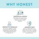 The Honest Company Gently Nourishing Sweet Almond Shampoo + Body Wash, Tear Free Baby Shampoo + Body Wash, naturally Derived Ingredients, sulfate & Paraben Free Baby Wash, 18 Fl. Oz HONEST