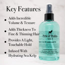 Pete & Pedro SALT - Natural Sea Salt Spray for Hair Men & Women, Adds Instant Volume, Texture, Thickness, & Light Hold | Texturizing & Thickening | As Seen on Shark Tank, 2.0 oz. Infinity Warehouse