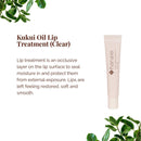 Cruelty-Free and Paraben-Free Lip Treatment to Soothe Dry Lips by Hanalei – Made with Kukui Oil, Shea Butter, Grapeseed Oil – Made in USA – Clear/No Tint – Full Size (15g/15ml/0.53oz) Hanalei