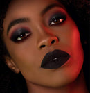 DELETERIOUS, by Kuckian - Matte Black Goth Lipstick, Brush & Diamonds - Halloween - ULTRA LONG LASTING - Vegan & Cruelty Free KUCKIAN COSMETICS