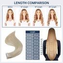 Fshine Tape In Hair Extensions 20 Inch Double Sided Adhesive Tape In Human Hair Color 60 Platinum Blonde Tape On Extensions Remy Hair 50 Grams 20 Pcs Seamless Pu Tape In Hair Fshine Store