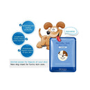 BIOAQUA Face Mask Sheet Enriched with Natural Serum for Radiant and Nourished Skin At Home Spa Moisturizing Facial with Fun Animal Characters: Panda Tiger Sheep Dog (4 Sheets Variety Pack) BIOAQUA