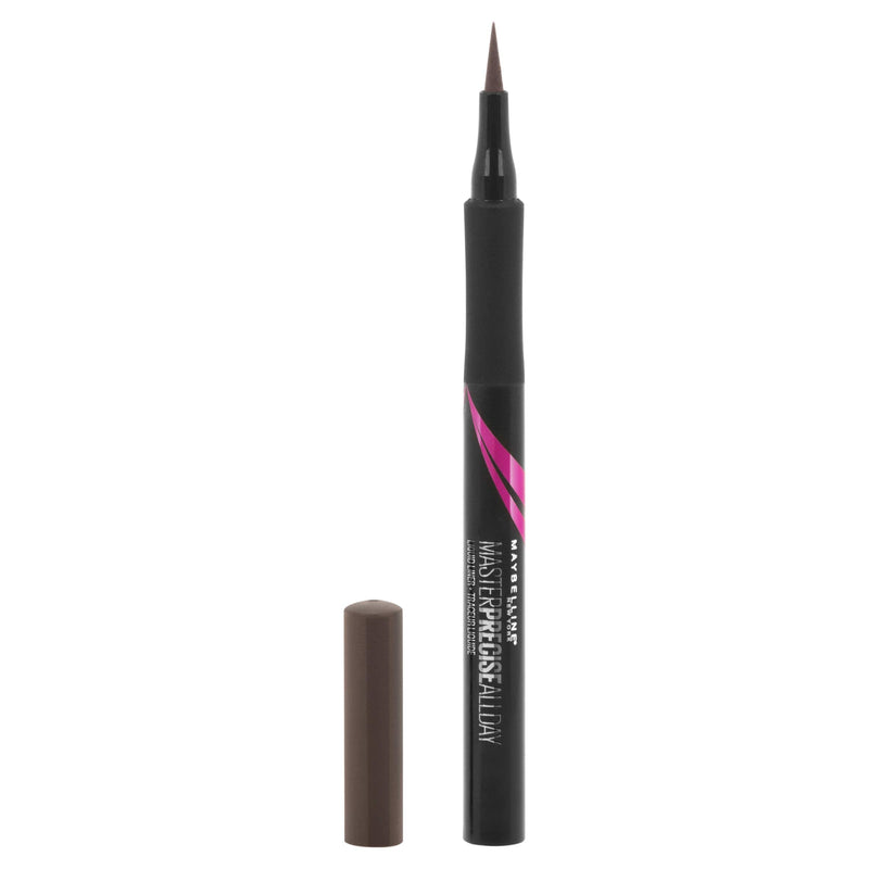 Maybelline Eyestudio Master Precise All Day Liquid Eyeliner, Forest Brown, 0.034 Ounce Maybelline New York