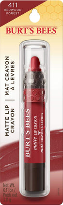 Burt's Bees 100% Natural Origin Moisturizing Matte Lip Crayon, Redwood Forest - 1 Crayon Burt's Bees