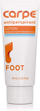 Carpe Antiperspirant Foot Lotion Package Deal (3 Foot Tubes Bundle and Save + FREE APPLICATOR), Stop Sweaty, Smelly Feet, Help Prevent Blisters, Dermatologist-Recommended Carpe