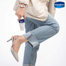 Vaseline Deep Moisture Foot Cream For Dry Cracked Feet & Heel, Non-Greasy Cracked Heel Cream, 1.94 OZ (Pack of 2) Vaseline