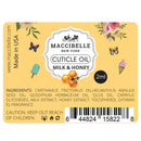Maccibelle Milk & Honey Pure Cuticle & Nail Oil Pen 2ml Heals Dry Cracked Cuticles. Maccibelle Store