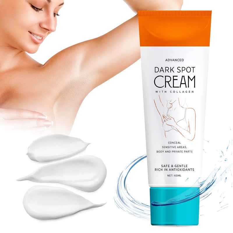 Natural Vine Underarm Cream, Dark Spot Cream, Instant Result, Brighten & Moisturizes Armpit, Neck, Knees, Private Parts(60ML) Natural Vine