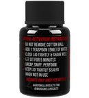 Ward Smelling Salts - Bottled Insanity - Insanely Strong Ammonia Inhalant for Athletes | Smelling Salt for Athletes - Powerlifting Hockey Football Weight Lifting and More | Insane Smelling Salt WARD SMELLING SALTS
