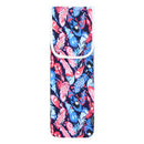 Bluecell Heat Resistant Neoprene Curling Iron Holder Cover Bag Flat Iron Curling Wand Travel Case Pouch 15 x 5 Inches (Colorful Feather Pattern) Bluecell World