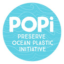 Preserve POPi Shave 5 Razor System Made with Recycled Ocean Plastic and 5-blade cartridge (Recycled Ocean Plastic: Coral Pink) Preserve Store