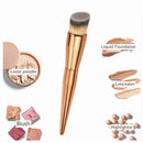 Angled Flat Top Foundation Makeup Brush Full Coverage Kabuki Brush for Liquid Makeup for Blending Liquid Cream and Flawless Powder Buffing Blending Concealer Makeup Tool GDTBP