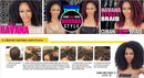 Freetress Equal Synthetic Hair Braids Double Strand Style Cuban Twist Braid 16" (6-PACK, T30) FreeTress Equal