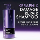 Nexxus KERAPHIX Shampoo & Conditioner for Damaged Hair 2 Pack Damaged Repair Powered by KRT Keratin Resistance Therapy with Liquid Crystal Amino Acids 33.8Fl Oz Infinity Warehouse