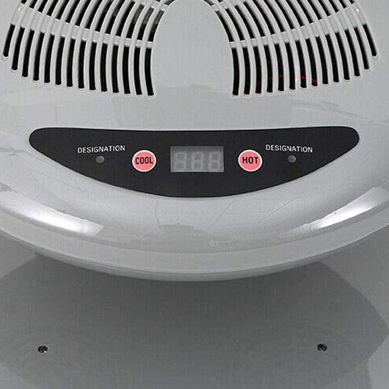 WUPYI Professional Nail Dryer,400W Air Nail Fan Blower Dryer Machine Auto Induction Warm and Cool Wind,Professional Air Nail Fan Manicure Tool with Sensor,for Fingernail & Toenail Curing,Silver WUPYI