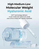 BOM Hyaluronic Acid Moisturizing Serum 1.69 fl oz, Lightweight Vegan Facial Serum with Moisture Capsules and Vitamins, Deep 20 Layer Hydration, Face Plumping, Hypoallergenic, Dry Skin Korean Skincare Infinity Warehouse