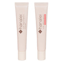 Lip Treatment Bundle (Clear and Peach Pink) by Hanalei, Made with Kukui Oil, Shea Butter, Agave, and Grapeseed Oil, Soothe Dry Lips (Cruelty free, Paraben free) Hanalei