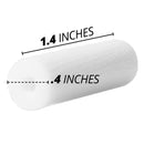 IXO Aligner Seater Chewies for Invisalign Aligners, Unscented, Bulk Pack in Resealable Bag (10 PCs) (White) IXO