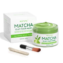 SHVYOG Matcha Green Tea Face Mask, Antioxidant Detox Face Mask with Volcanic Mud, Deep Cleansing & Moisturizing & Hydrating Facial Mud Mask for Acne, Blackheads, Pores, Wrinkles SHVYOG Store