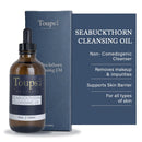 Toups & Co Seabuckthorn Cleansing Oil | Non-Comedogenic Cleanser & Makeup Remover | With Seabuckthorn, Jojoba & Castor Oil | Balances, Hydrates & Protects Skin Barrier | 2 oz Infinity Warehouse