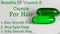 50 Evion Capsules Vitamin E For Glowing Face,Strong Hair,Acne,Nails, Glowing Skin 400mg Merck Ltd.