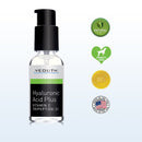 YEOUTH Hyaluronic Acid with Vitamin C Serum for Face, Powerful Serum with Vitamin C & Tripeptide 31. Hydrate, Brighten, Tighten & Boost Collagen. (2 oz) Yeouth
