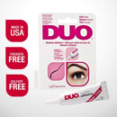 DUO Strip Eyelash Adhesive for Strip Lashes, Dark Tone, 0.25 oz, 2-Packs Duo