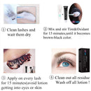Black Lash Tint Kit At Home, 15ml Keratin Eyelash Dye, 6 Weeks Eyebrow Tinting Easy To Use Make Eyes Voluminous For Brow Lamiantion/Lift Aftercare (Black-Tint Kit Only) Libeauty