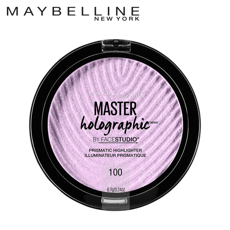 Maybelline New York Facestudio Master Holographic Prismatic Highlighter Makeup, Purple, 0.24 oz. Maybelline New York