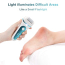 Callus Remover for Feet Electric, SIHOHAN Rechargeable Pedicure Tools Foot Scrubber Care Kit 12 in 1 Feet File to Remove Cracked Heels Calluses Dead Skin with 3 Roller Heads, 2 Speed, Battery Display SIHOHAN