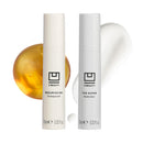 U Beauty Duo - Resurfacing Compound & Super Hydrator Set - 2x 0.33 fl oz | Moisturizing face serum, Vitamin C & E, retinol, hyaluronic acid, trial size, for smooth, hydrated and softer skin Infinity Warehouse