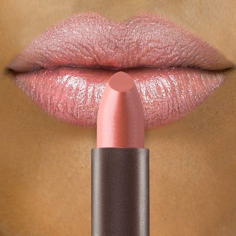 Burts Bees 100% Natural Glossy Lipstick, Peony Dew - 1 Tube Burt's Bees