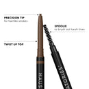 HAUS LABORATORIES By Lady Gaga: THE EDGE PRECISION BROW PENCIL | Micro Eyebrow Pencil for Natural Hairlike Strokes, Defining & All Day Wear, Available in Black, Brown & More Shades | .002 Oz. martinandmark.com