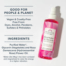 Heritage Store Rosewater & Glycerin and Rosewater Toner | Deep Hydration Bundle for Dewy, Glowing Skin | Vegan | 8oz ea HERITAGE STORE