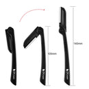 DUcare Eyebrow Kit 5 in 1with Duo Eyebrow Brush and Spoolie,Eyelash Comb Curlers Folding,Eyebrow Razor,Tweezers,Scissors Face Razors for Women Including Storage Bag DUcare