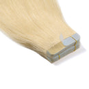 40 Pieces 100g Tape in Human Hair Extensions Strawberry Blonde 12''-24'' Double Side Tape Seamless Skin Weft Rooted Natural Hair Extensions 40pcs Long Straight Silky (20 inch,