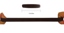 Styla Hair 6 Pack No Crease Hair Tie Brown Elastic Bands for Thick, Curly, Wavy Hair – Seamless No Slip, No Damage Design Ponytail Holders for Women & Men - Flexible Comfort for All Day Wear Great for High Impact Sports, Workouts & Exercise Styla Hair