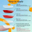 Matte Top Coat High Gloss Top Coat Base Coat Top Coat Gel Set,No Wipe Top Coat Resin Gel Nail Polish Glue Soak Off UV/LED Lamp Long Lasting And Shine For Nail Art(3Pcs,10ml/Bottle) BELLEBOOST