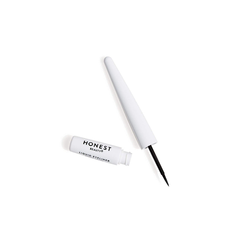 Honest Beauty Liquid Eyeliner, Black, 0.058 fl. oz. and Honest Beauty Extreme Length Mascara + Lash Primer | 2-in-1 Boosts Lash Length, Volume & Definition, 0.27 fl. oz. Honest Beauty